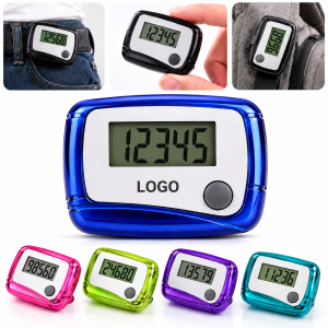 Vibrant Integrated Clip Digital Step Tracker