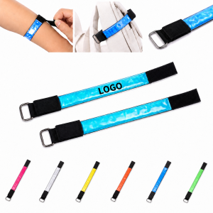 High-Visibility Reflective Safety Armband with Adjustable Closure